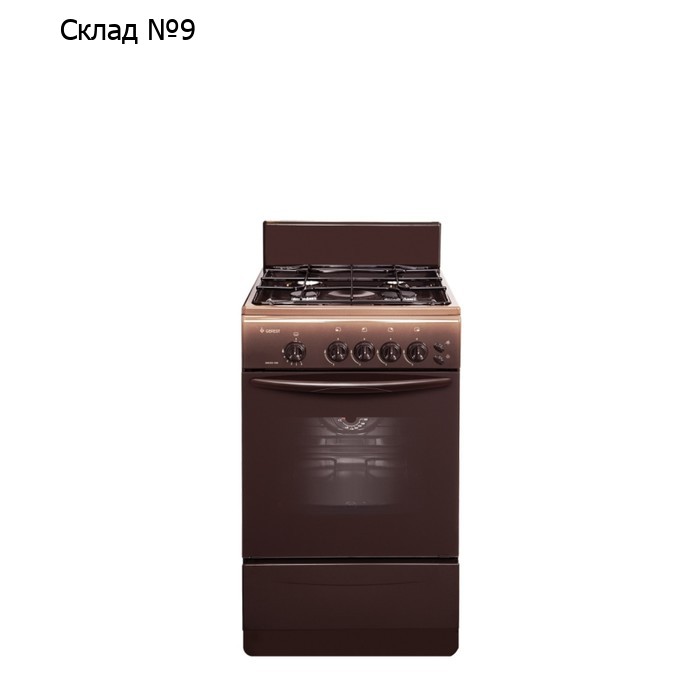 Плита Gefest ПГ 3200-06 К86, газовая, 4 конфорки, 42 л, газовая духовка, коричневая
