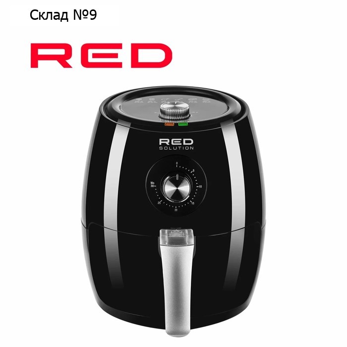 Аэрогриль RED Solution RAG-246, 1500 Вт, 80-200°С, 3 л, чёрный