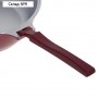 Сковорода-сотейник «Бордо», 3 л, 26×8,2 см, алюминиевая крышка, съёмная ручка, цвет красный