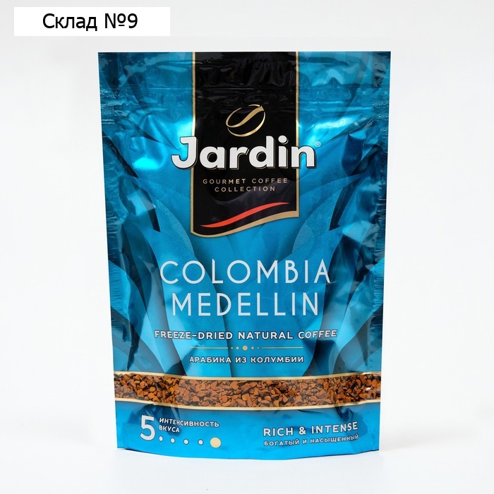 Кофе Jardin Columbia Medellin, растворимый, мягкая упаковка, 150 г