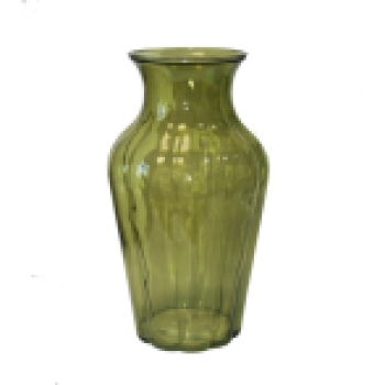 92-030-29 Ваза "Амфора 3" h28,5см зел.  *