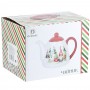 Чайник "Рождественские гномы" v=900мл (керамика) (подарочная упаковка)