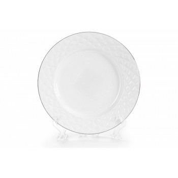 Тарелка десертная JEWEL Суфле 20,5 см (костяной фарфор), 48 шт/уп