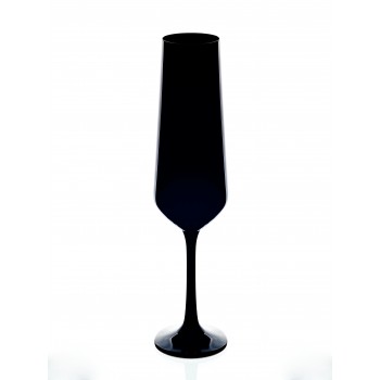 Сандра бокал для шампанского 200 мл D4653 (*6) черный
