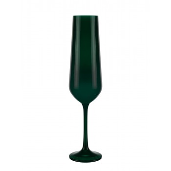 Сандра бокал для шампанского 200 мл D5126 (*6) Тёмно-зелёный