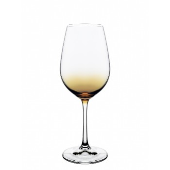 Виола бокал д/вина 350мл 905214 Оранжевый люстр (*6)