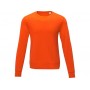 Мужской свитер Zenon с круглым вырезом, оранжевый Elevate