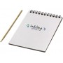 Цветной набор «Scratch»: блокнот, деревянная ручка 
