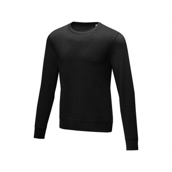 Мужской свитер Zenon с круглым вырезом, черный Elevate