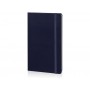Записная книжка Moleskine Classic (в линейку) в твердой обложке, Medium (11,5x18 см), синий Moleskine