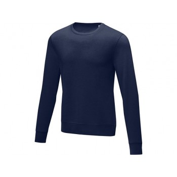 Мужской свитер Zenon с круглым вырезом, темно-синий Elevate