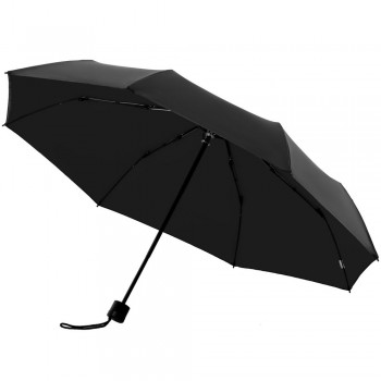 Зонт складной с защитой от УФ-лучей Sunbrella, черный Molti