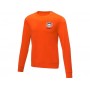 Мужской свитер Zenon с круглым вырезом, оранжевый Elevate